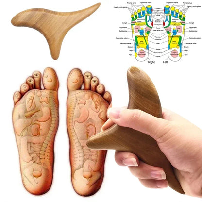 Wooden Muscle Massaging Tool